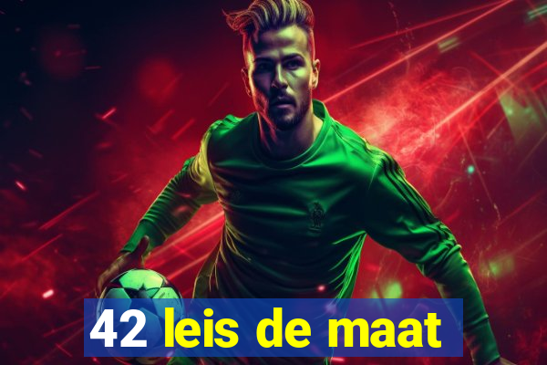 42 leis de maat